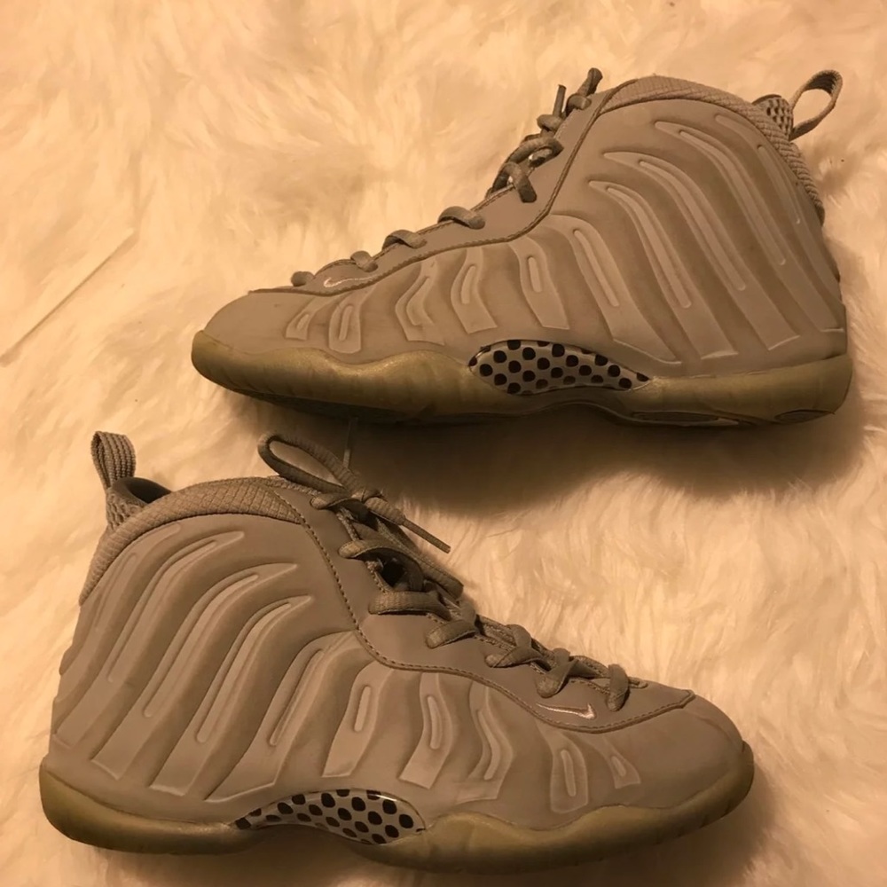 Wolf Grey Youth Foamposites